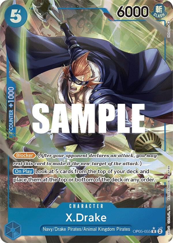 X.Drake (Alternate Art) - One Piece Card Game