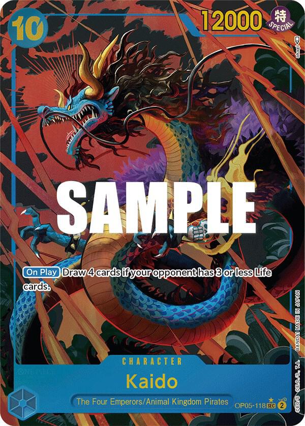 Kaido (118) (Alternate Art) - One Piece Card Game