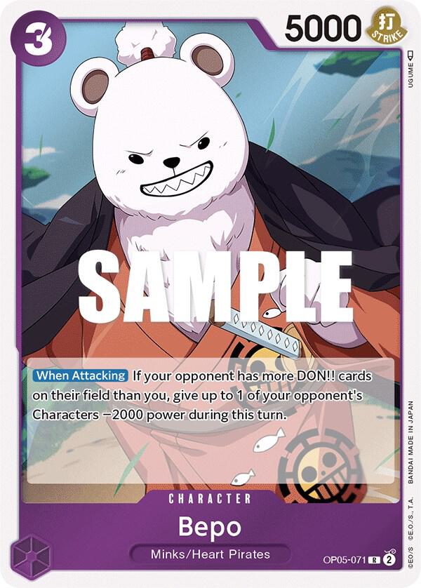 Bepo - One Piece Card Game