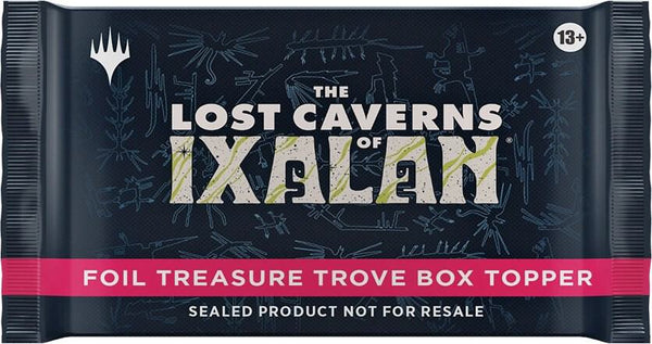 The Lost Caverns of Ixalan - Foil Treasure Trove Box Topper Pack - Magic: The Gathering