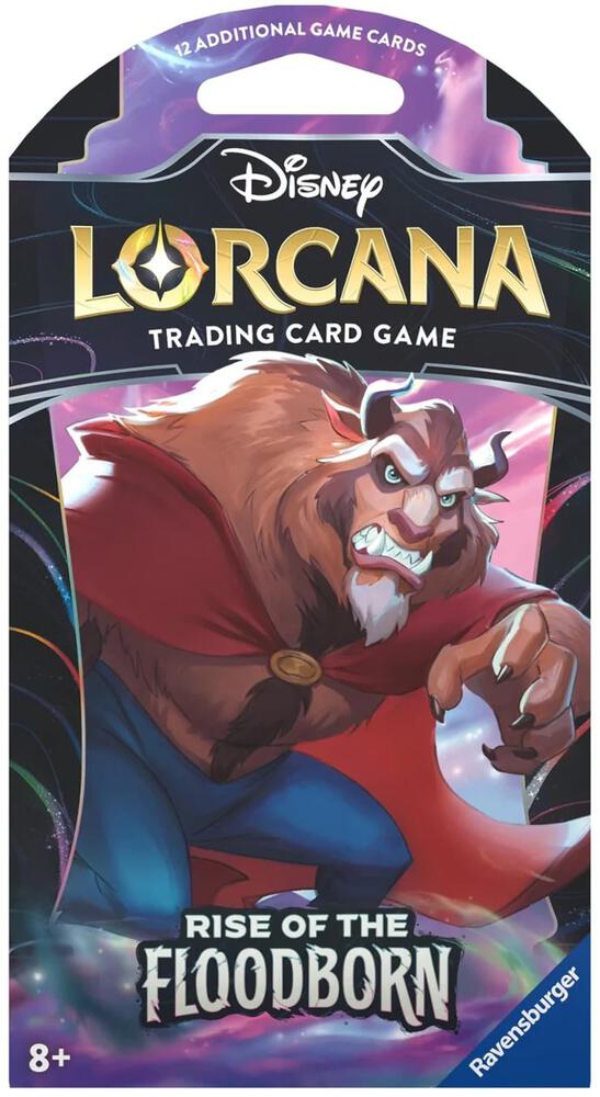 Disney Lorcana: Rise of the Floodborn Sleeved Booster Pack - Disney Lorcana