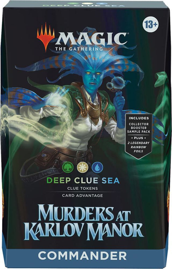 Murders at Karlov Manor Commander Deck - Deep Clue Sea - Magic: The Gathering