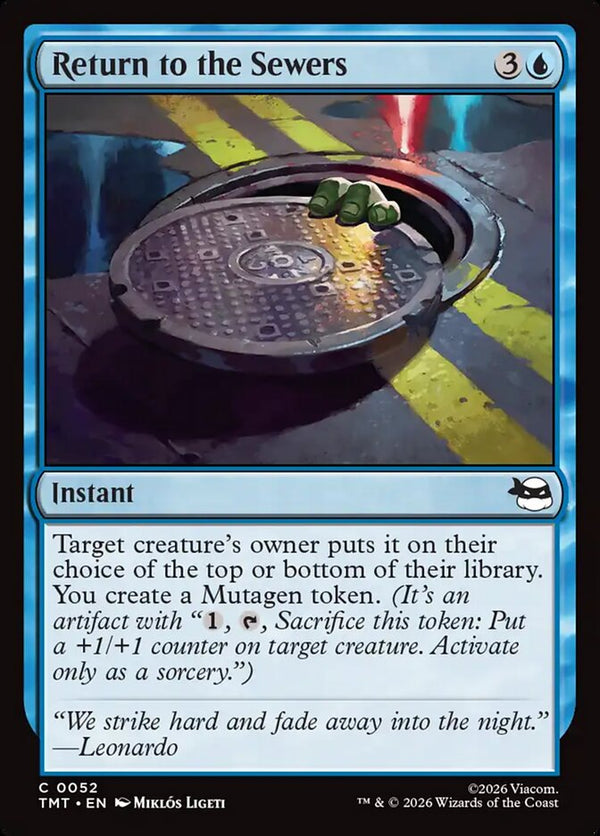 Return to the Sewers - Magic: The Gathering