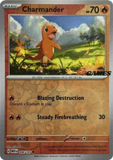Charmander - 004/165 (EBGames Exclusive) - Pokémon