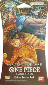 Paramount War - Sleeved Booster Pack - One Piece Card Game