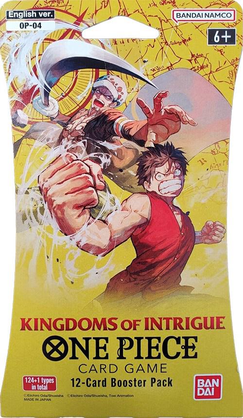 Kingdoms of Intrigue - Sleeved Booster Pack - One Piece Card Game