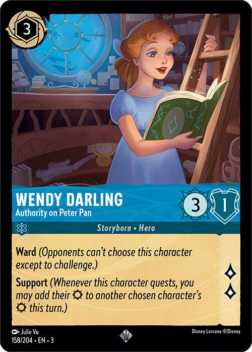 Wendy Darling - Authority on Peter Pan - Disney Lorcana