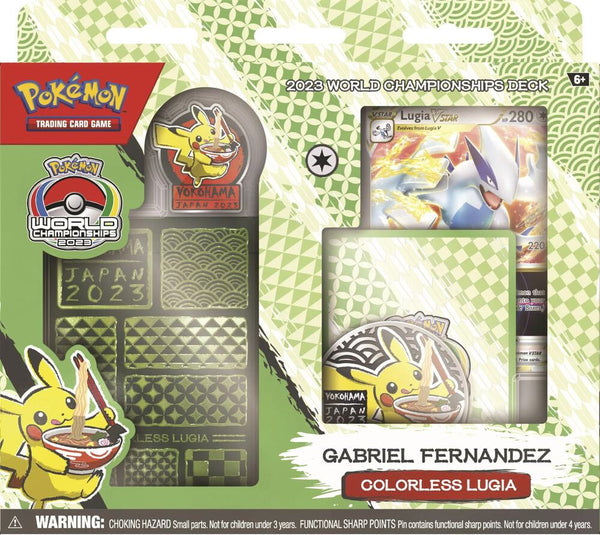 2023 World Championship Deck: Gabriel Fernandez (Colorless Lugia) - Pokémon