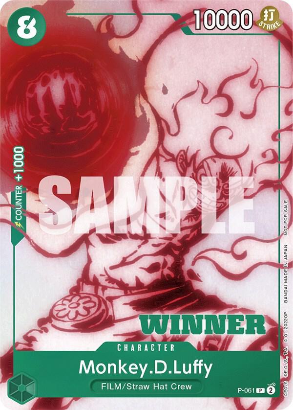 Monkey.D.Luffy (Starter Deck 11: Uta Deck Battle) [Winner] - One Piece Card Game