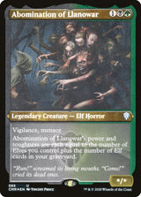 Abomination of Llanowar (Foil Etched) - Magic: The Gathering