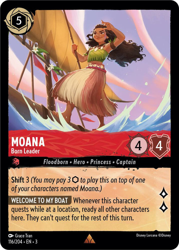 Moana - Born Leader - Disney Lorcana