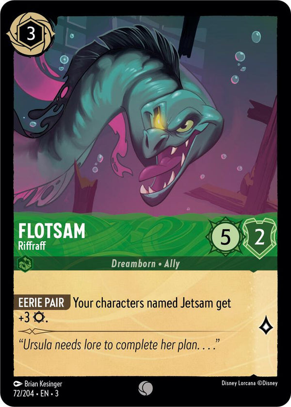 Flotsam - Riffraff - Disney Lorcana