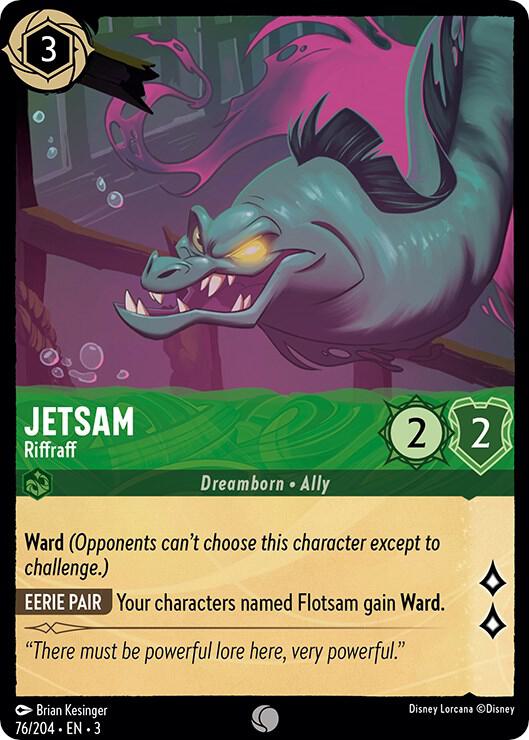 Jetsam - Riffraff - Disney Lorcana