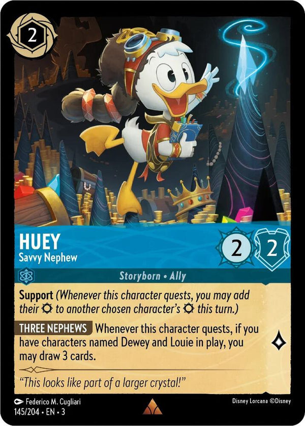 Huey - Savvy Nephew - Disney Lorcana