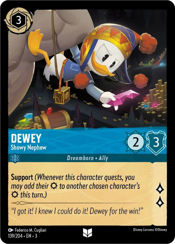 Dewey - Showy Nephew - Disney Lorcana