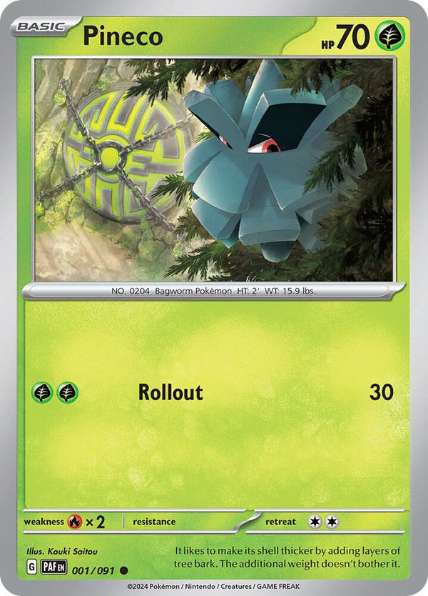 Pineco - 001/091 - Pokémon