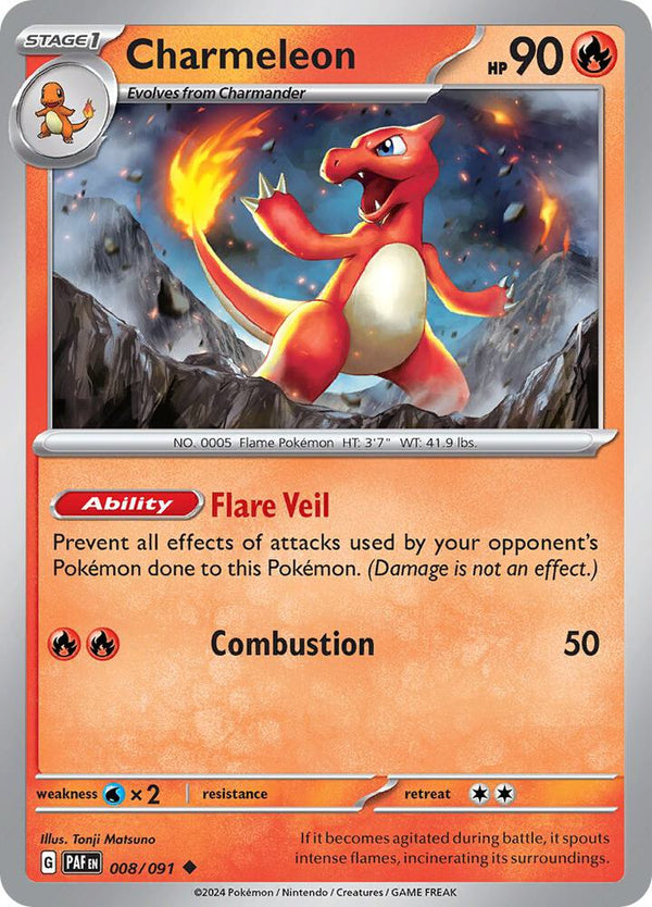 Charmeleon - 008/091 - Pokémon