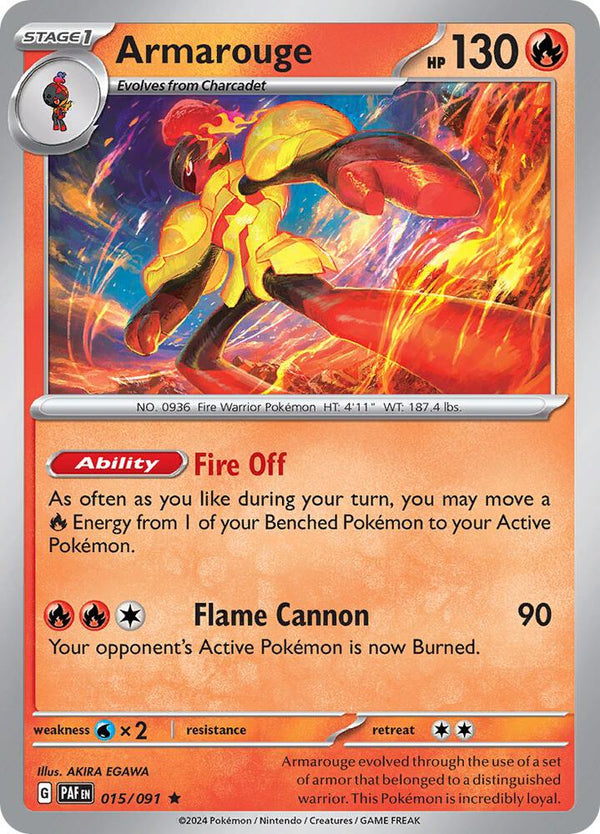 Armarouge - 015/091 - Pokémon