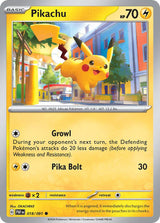 Pikachu - 018/091 - Pokémon