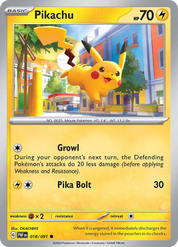 Pikachu - 018/091 - Pokémon