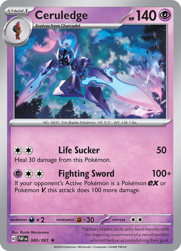 Ceruledge - 040/091 - Pokémon