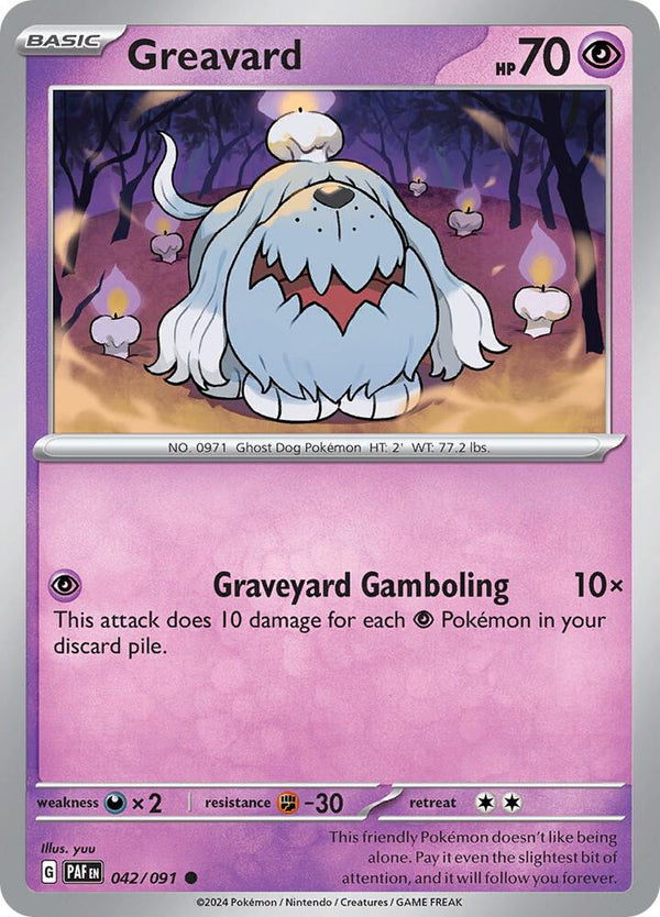 Greavard - Pokémon