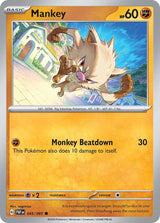 Mankey - 045/091 - Pokémon