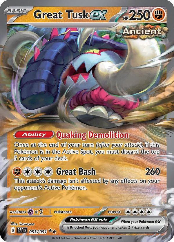 Great Tusk ex - Pokémon