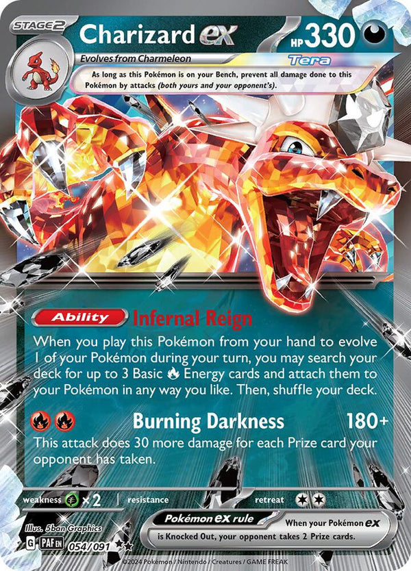 Charizard ex - 054/091 - Pokémon
