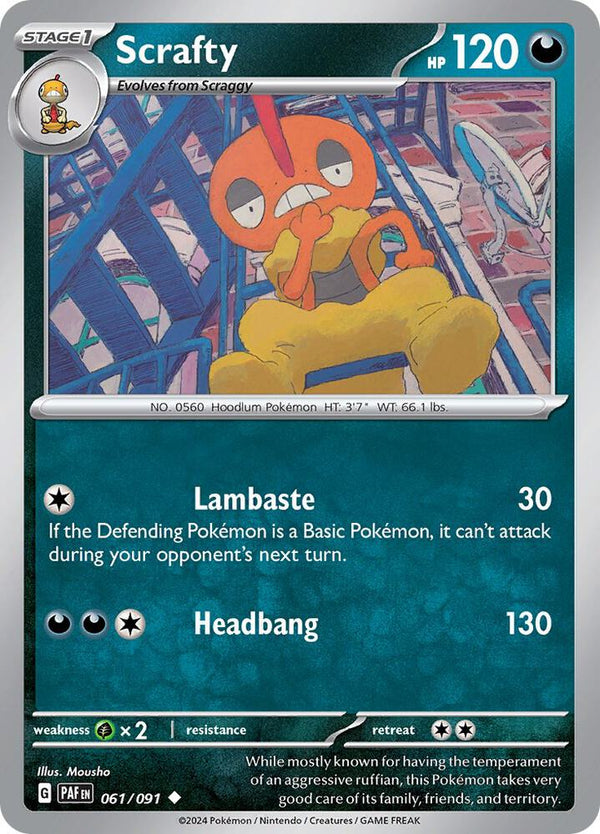 Scrafty - Pokémon
