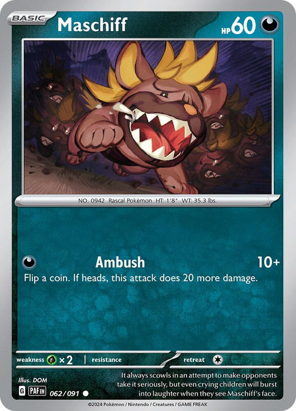 Maschiff - Pokémon