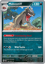 Mabosstiff - 063/091 - Pokémon