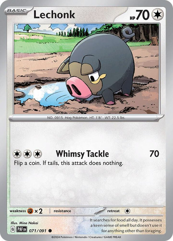 Lechonk - 071/091 - Pokémon