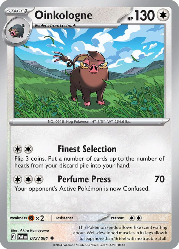 Oinkologne - Pokémon