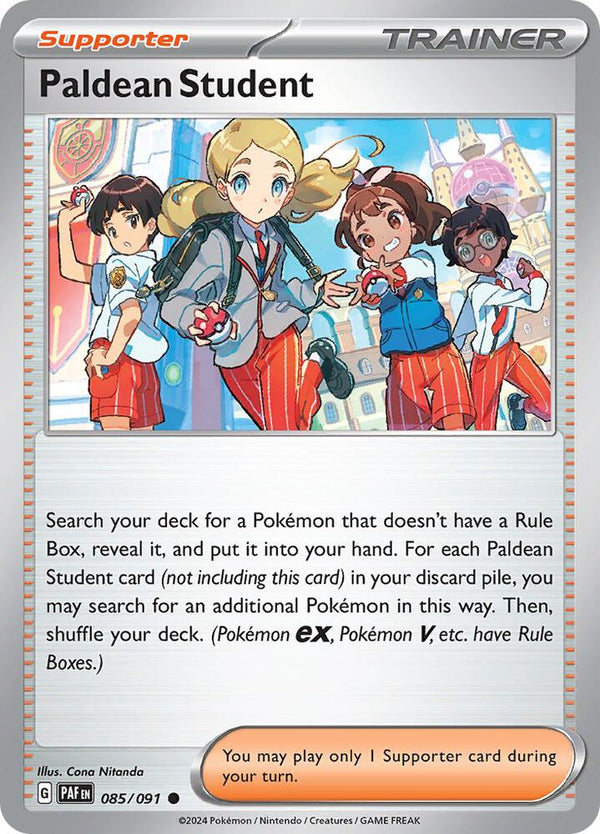 Paldean Student - 085/091 - Pokémon