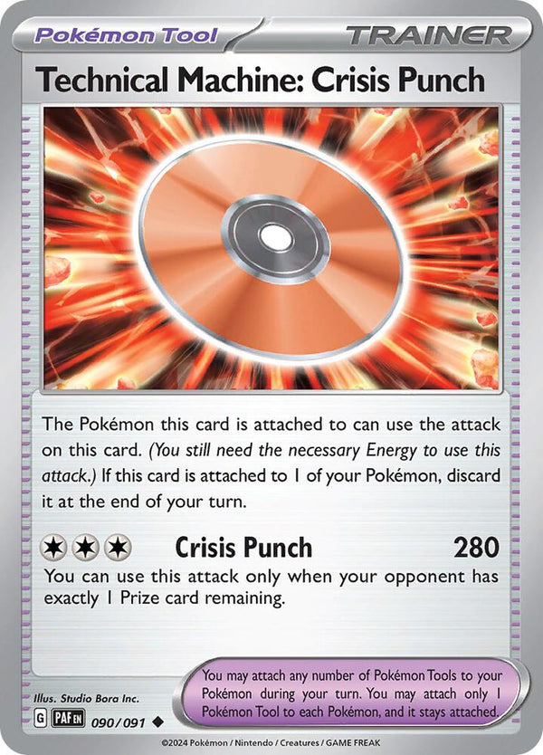 Technical Machine: Crisis Punch - Pokémon