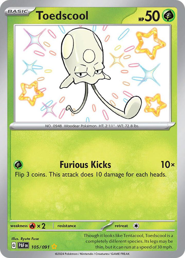 Toedscool - 105/091 - Pokémon
