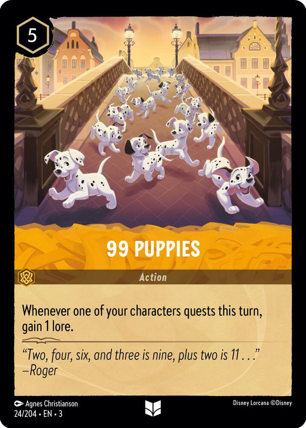 99 Puppies - Disney Lorcana
