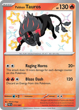 Paldean Tauros - 111/091 - Pokémon