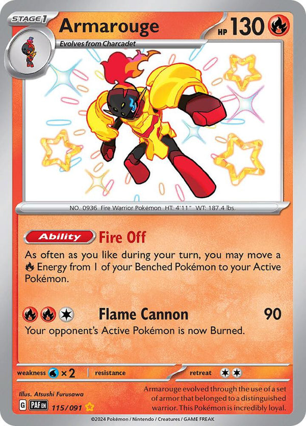 Armarouge - 115/091 - Pokémon