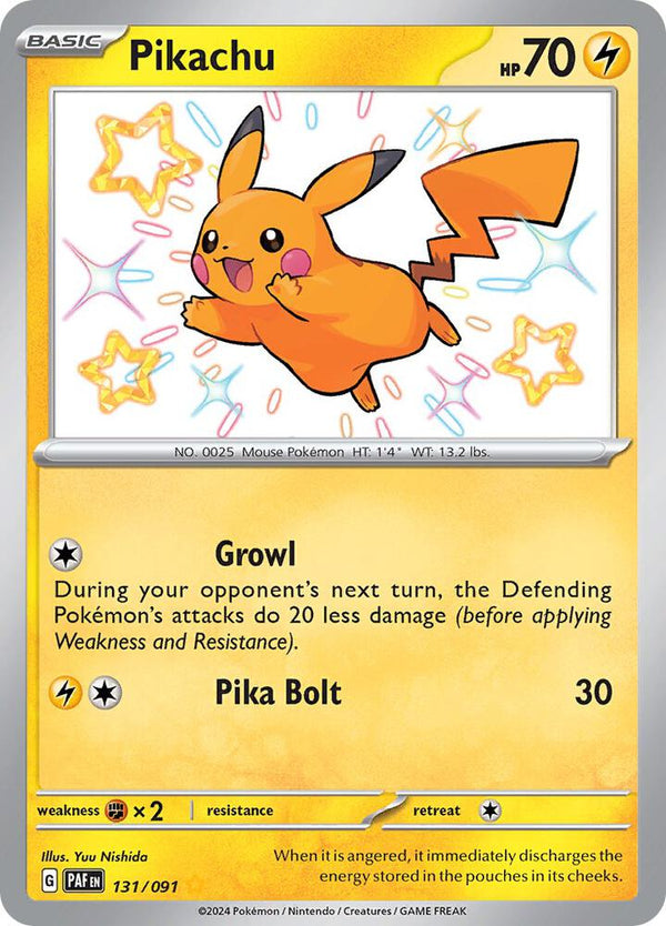 Pikachu - 131/091 - Pokémon