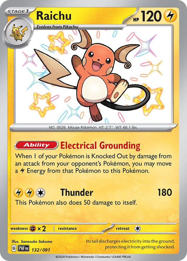 Raichu - 132/091 - Pokémon