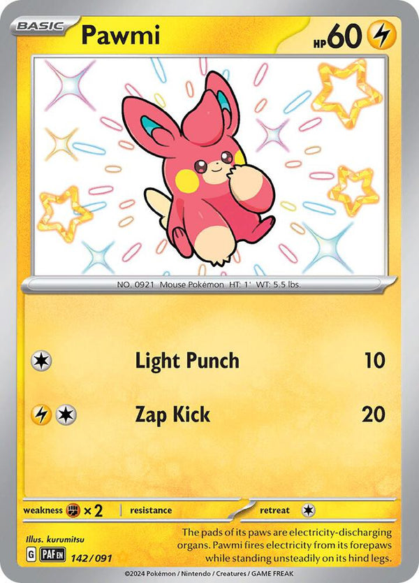 Pawmi - 142/091 - Pokémon