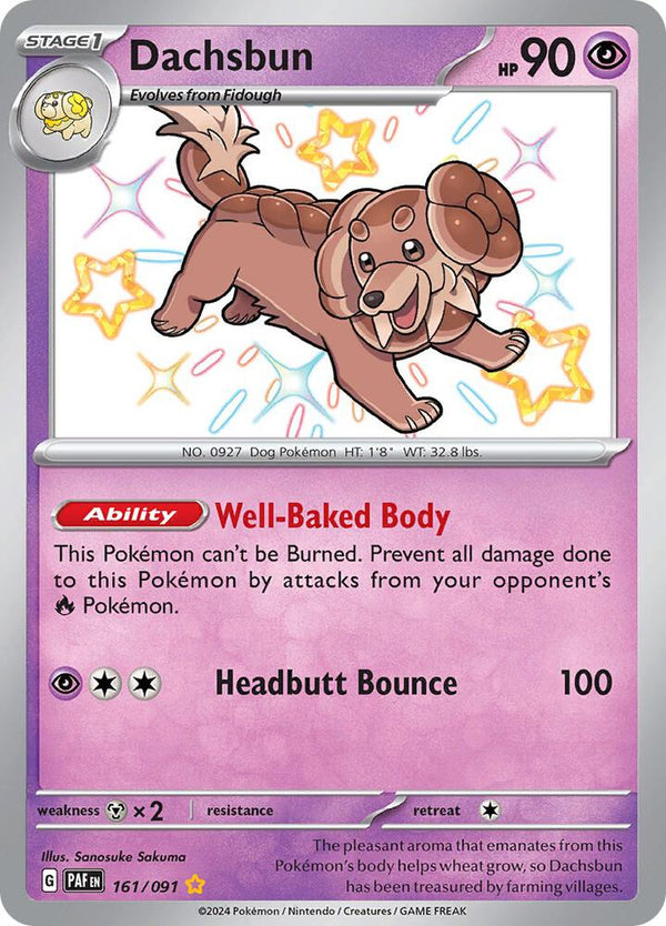 Dachsbun - 161/091 - Pokémon