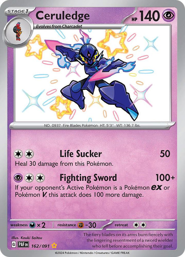 Ceruledge - 162/091 - Pokémon