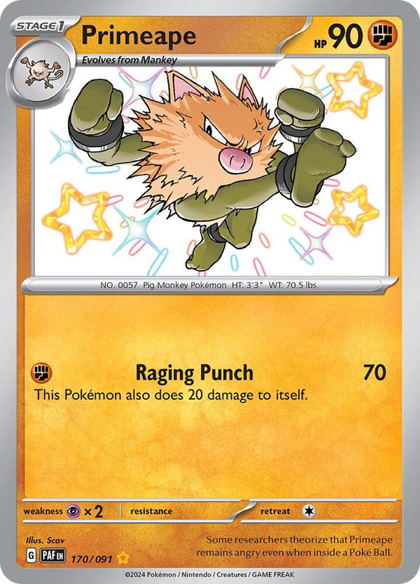 Primeape - 170/091 - Pokémon