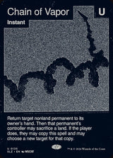 Chain of Vapor (0135) - Magic: The Gathering