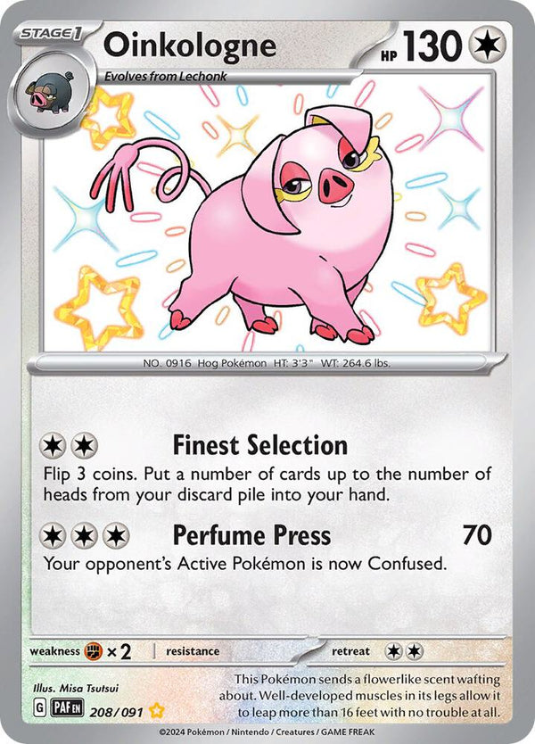 Oinkologne - 208/091 - Pokémon