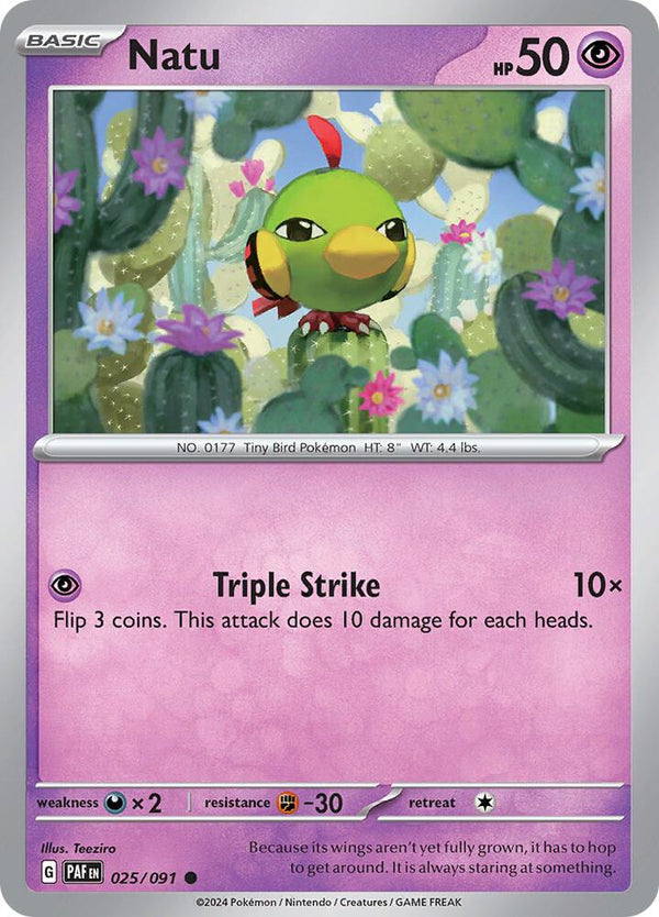 Natu - 025/091 - Pokémon