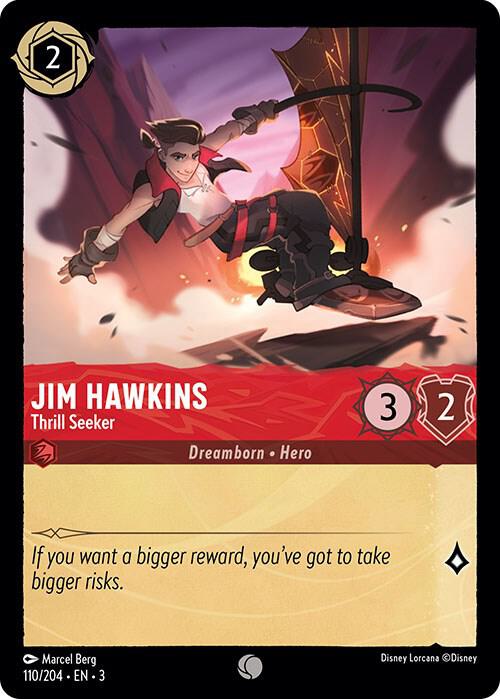Jim Hawkins - Thrill Seeker - Disney Lorcana